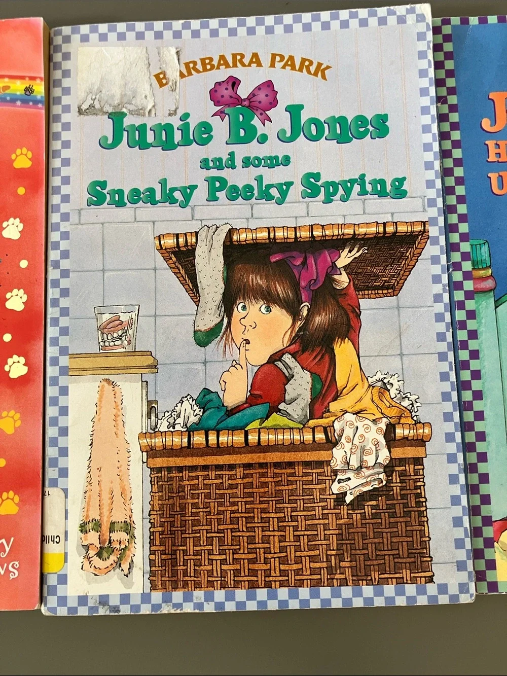 Barbara Park Junie B. Jones Book Set - Blue and White Covers